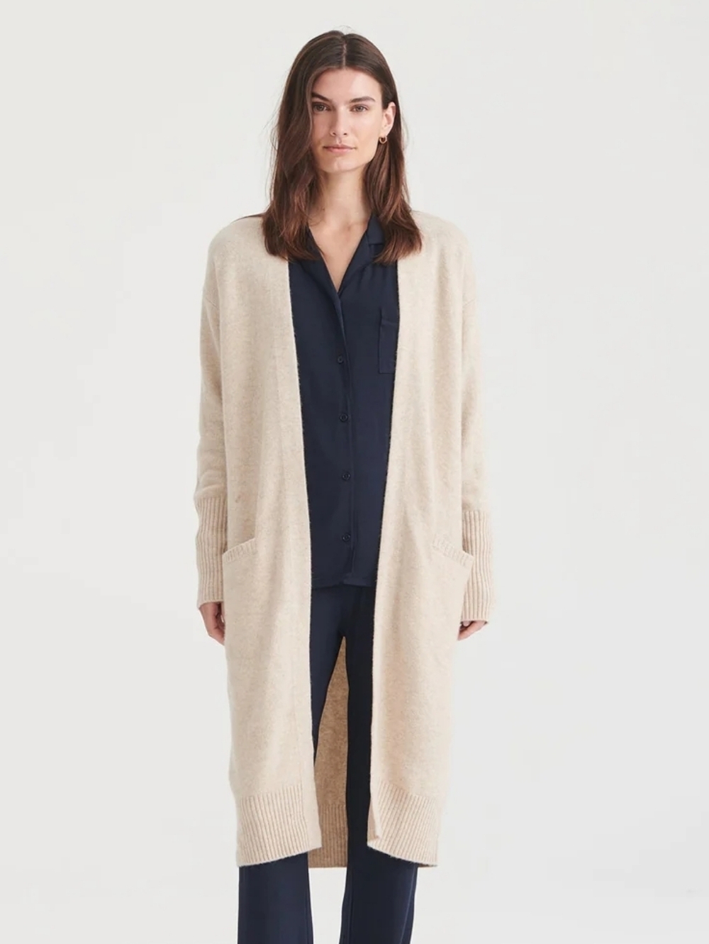 NAADAM Luxe cashmere Duster Cardigan